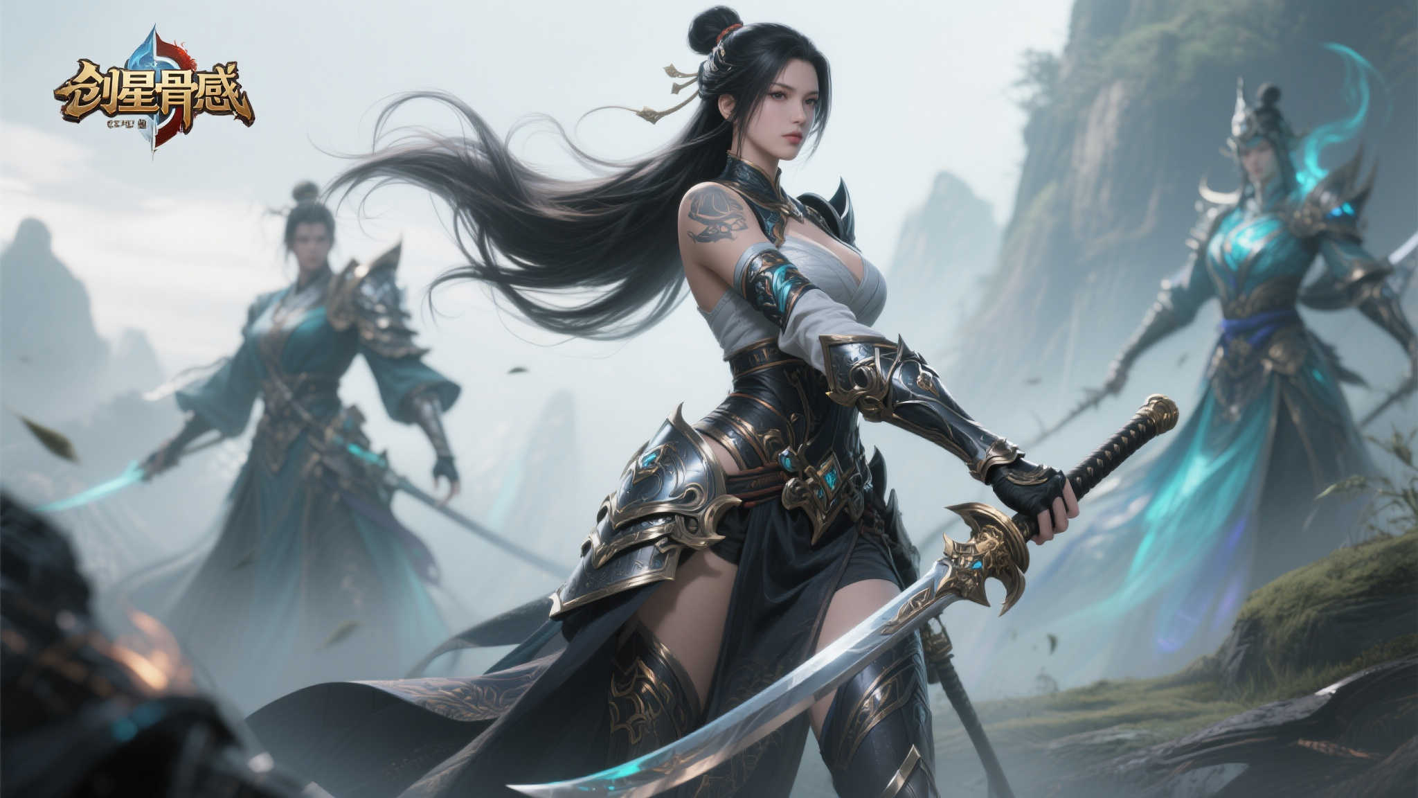 《剑星》官方发布全新4K壁纸:绝美骨感美女引人注目! 《剑星》官方发布全新4K壁纸:绝美骨感美女引人注目!