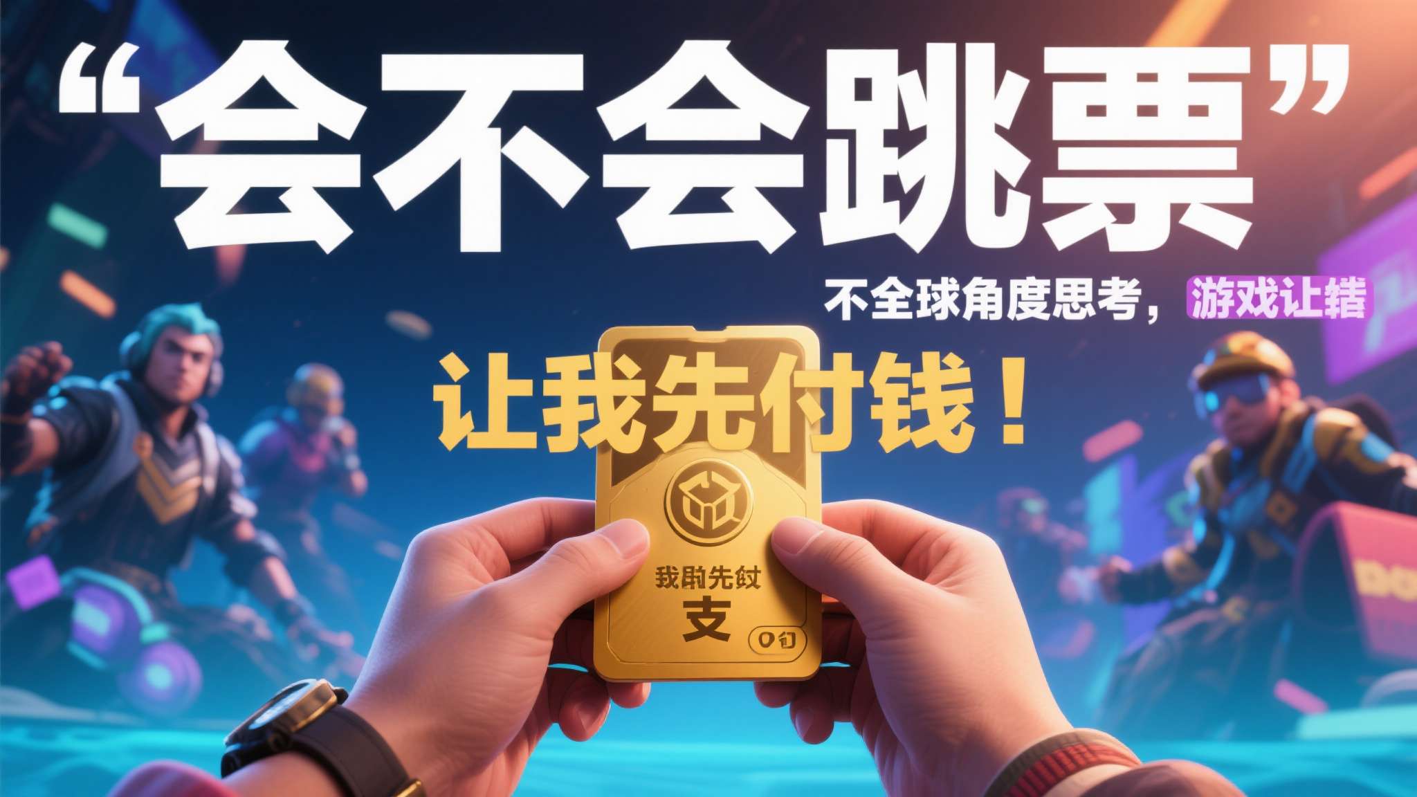 与其纠结于"会不会跳票"，不如换个角度思考：一款让全球玩家主动要求"让我先付钱"